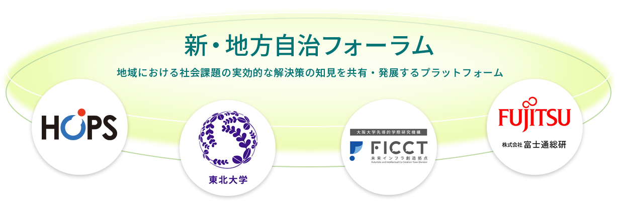 地域における社会課題の実効的な解決策の知見を共有・発展するプラットフォーム